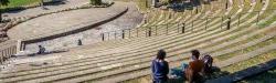 photo of amphitheater on campus