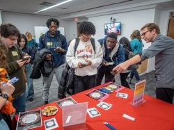 Photo of students at the launch of CHILL